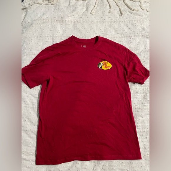 bass pro shop red t-shirt - Picture 1 of 2